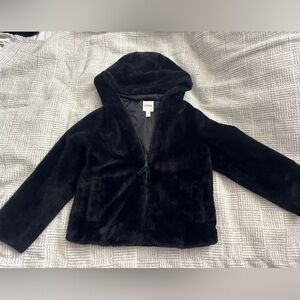 Cat & Jack Black Hooded Jacket